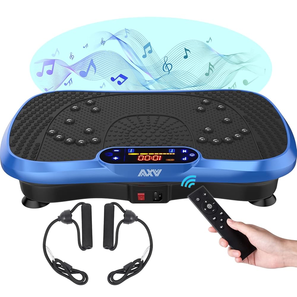 AXV Vibrating Health Platform – Full Physique Shaker Machine for Lymphatic Drainage and Weight Loss Exercise