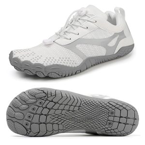 Minimalist Barefoot Footwear for Males and Girls – Large Toe Field Zero Drop Cross Coaching, Mountain climbing, and Working Sneakers