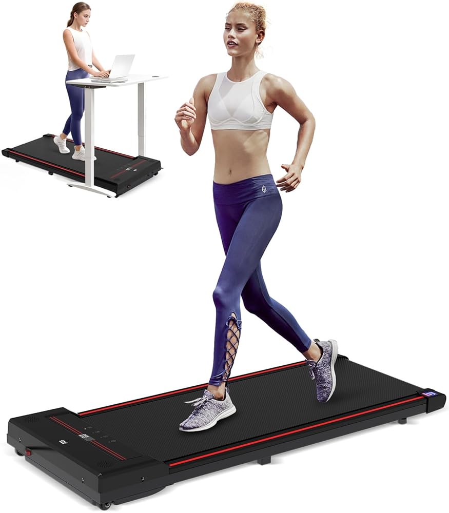 Sperax 3-in-1 Moveable Strolling Pad: Below Desk Treadmill for Dwelling with 320 lbs Capability