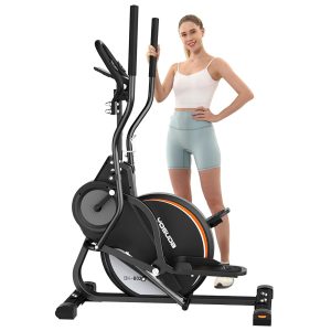 YOSUDA Professional Cardio Climber Stepping Elliptical Machine – 3-in-1 Complete Physique Health Cross Coach with Quiet Magnetic Resistance System and Stair Stepper Options